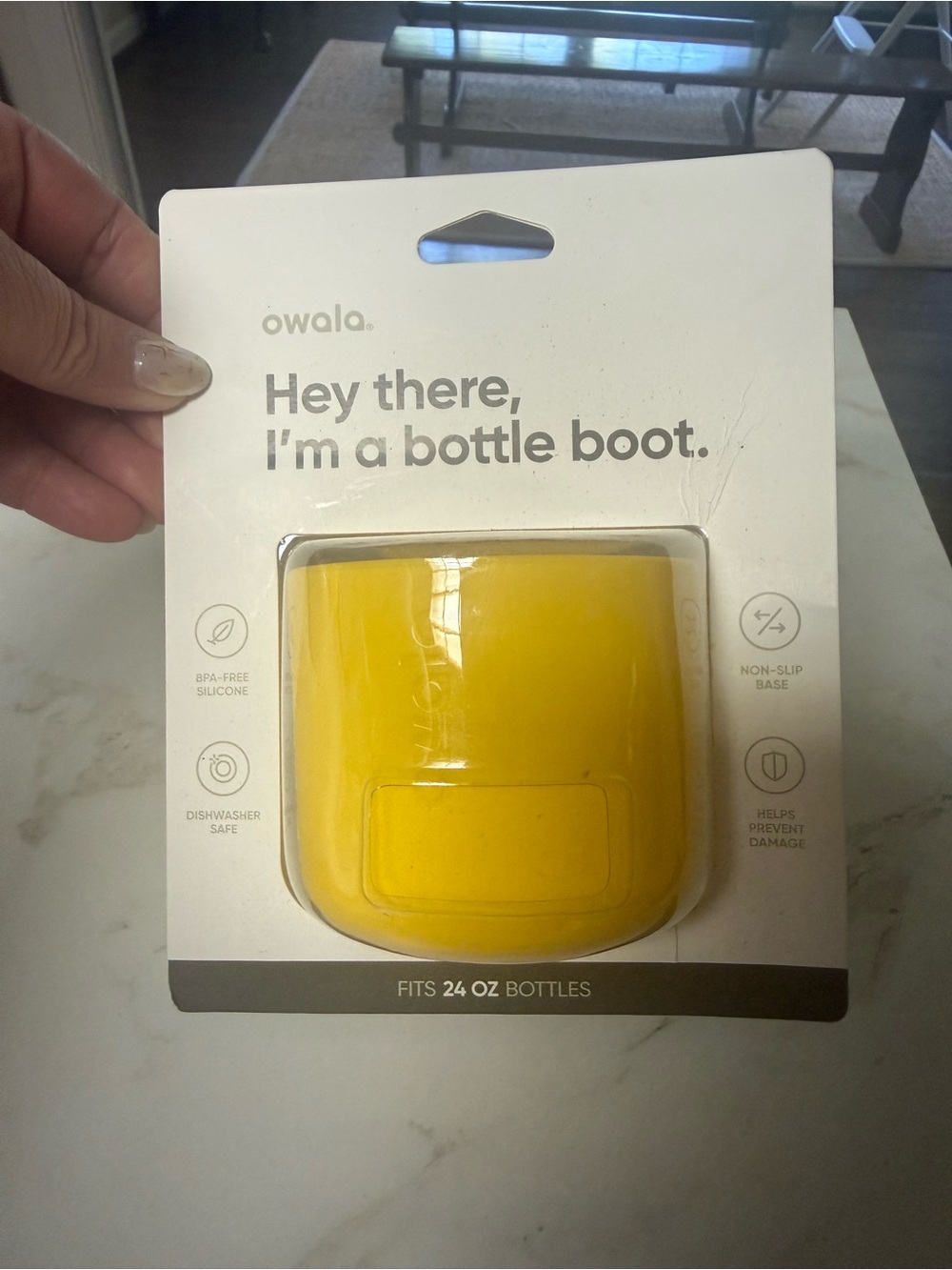 Owala Yellow Silicone Bottle Boot